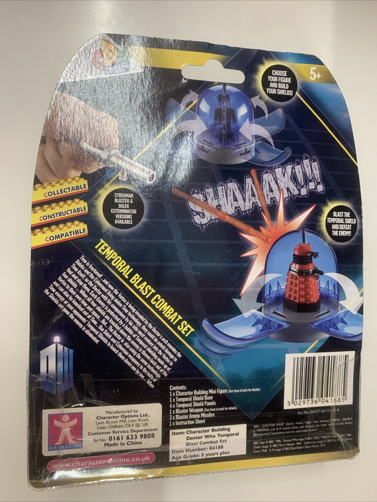 Dr Who CYBERMAN vs DALEK SCIENTIST: Temporal Blast Combat | eBay UK