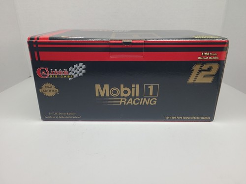 Jeremy Mayfield #12 Mobil 1 Racing Team Caliber Owners 1/24 NASCAR Diecast NIB! - Picture 2 of 17