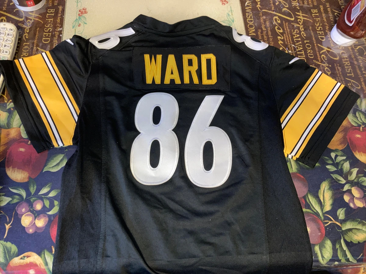 Nike Pittsburgh Steelers No86 Hines Ward Gray Static Youth Stitched NFL Vapor Untouchable Limited Jersey