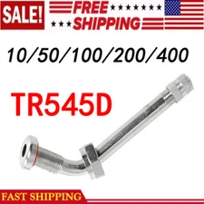 10PCS-400PCS TR545D Truck Tire Valve Stem for 22.5 & 24.5 Alcoa Aluminum New