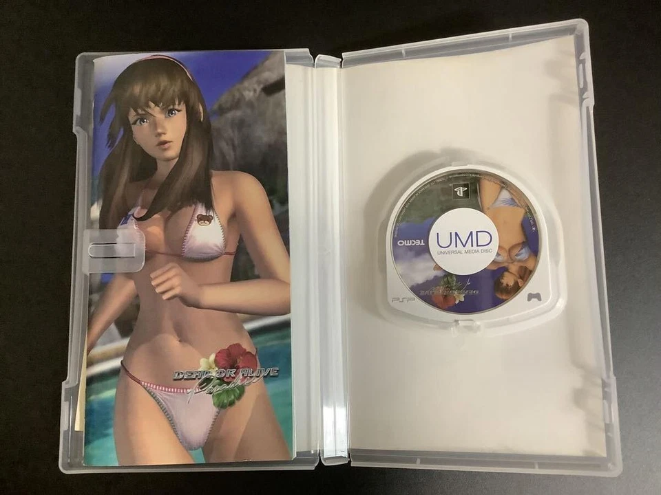 Dead or Alive Paradise PSP PlayStation Portable Koei Tecmo Action w/Case Japan 5 - Image 3 of 3