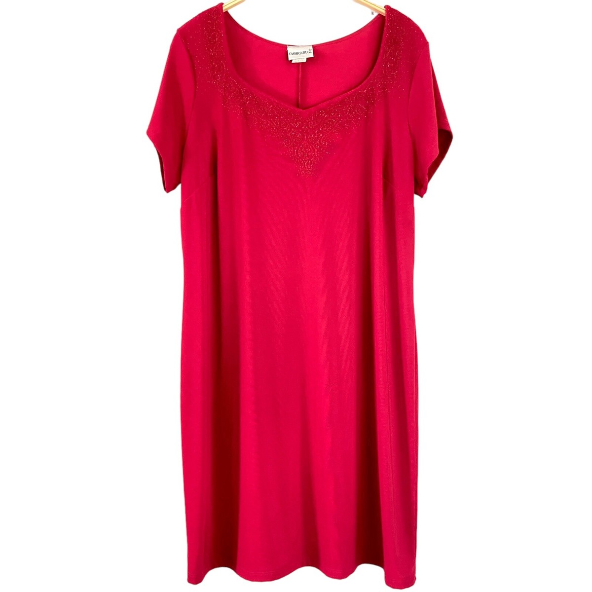 the red thread S layered dress bug check