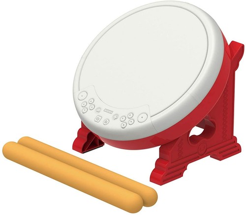 HORI TAIKO NO TATSUJIN Drum & BACHI set for Nintendo Switch - Picture 3 of 18