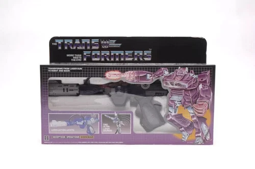 SALE Transformers G1 Decepticon SHOCKWAVE MIB UNUSED MINT Reissue Action Figure