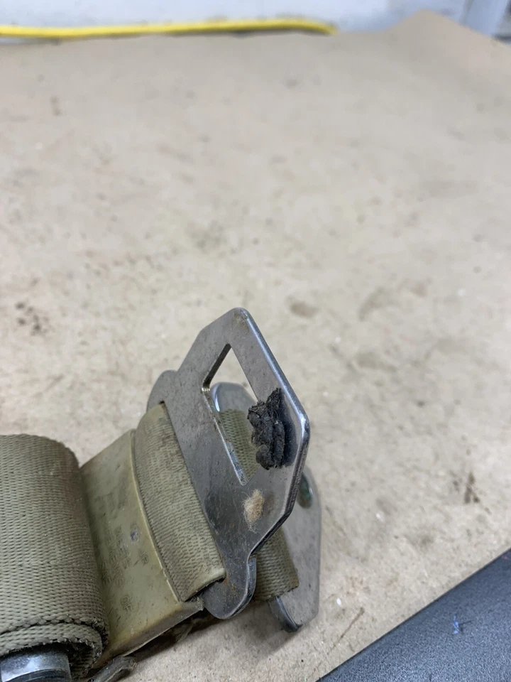 Ford Fairlane Comet Galaxy Torino Cyclone 1965 1966 1967 cinturón de seguridad verde dorado Foto 3 de 4