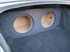 2008-2023 Dodge CHALLENGER SUB BOX Subwoofer Speaker Enclosure 2-12" (ver 2)