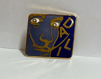 PIN Anstecknadel  Salvator Dali  3 X 2,7 cm Blautöne und Gold