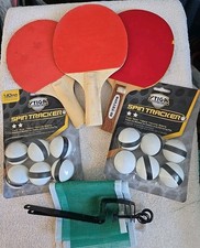 Ping Pong Net Set, 3 Paddles, Balls