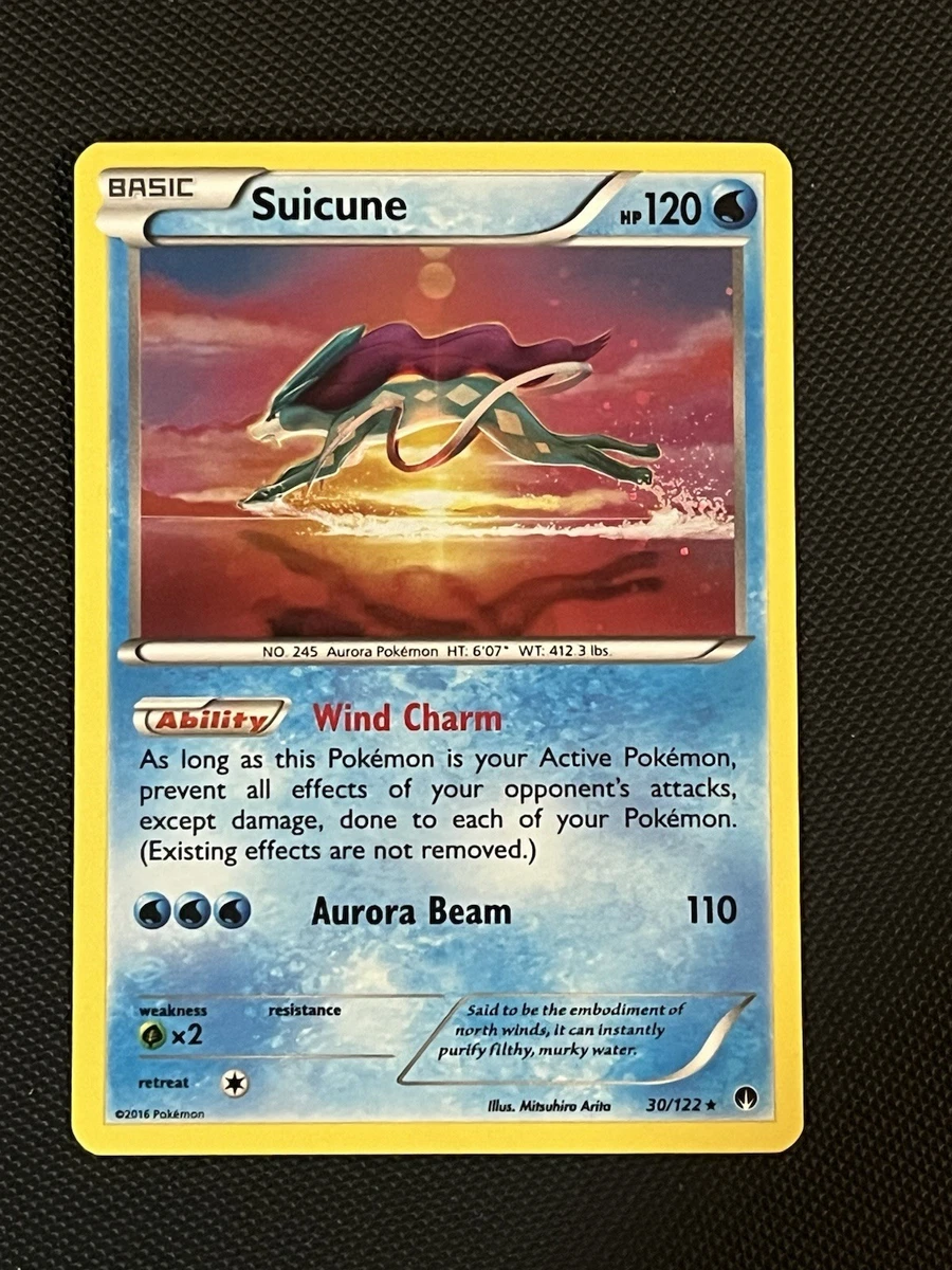 Suicune Holo Pokémon TCG Individual Collectible Card Game Cards