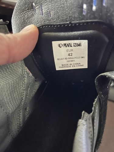 Pearl Izumi Soul Shoes EUR 42 Road 3 bolt ARC1+ DELTA indoor Spinning See Desc - Picture 22 of 23