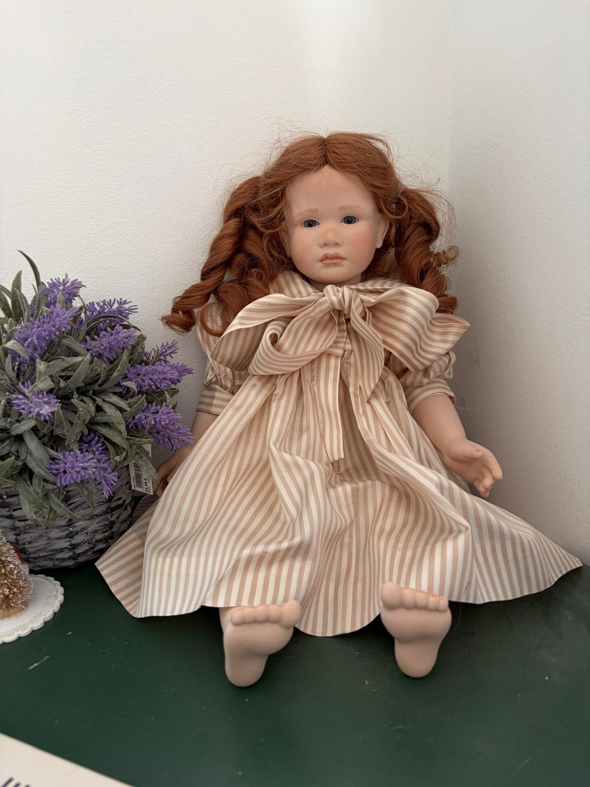 Poupée rare Ruth Treiffessen authentique objet d'art en édition limitée de haute facture