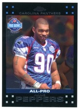 2007 Topps Chrome Julius Peppers ALL-PRO #TC159 * Panthers * Bears * Packers HOF