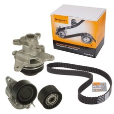 CONTI KEILRIPPENRIEMENSATZ + WASSERPUMPE passend für NISSAN NV300 QASHQAI