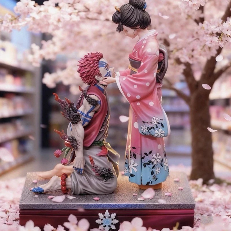 Demon Slayer Akaza Model Koyuki Statuer 29cm Figure Model