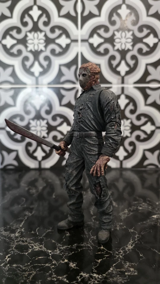 Mezco Cinema Of Fear Series 3 Jason Goes To Hell Figure 2008 - Image 3 of 4