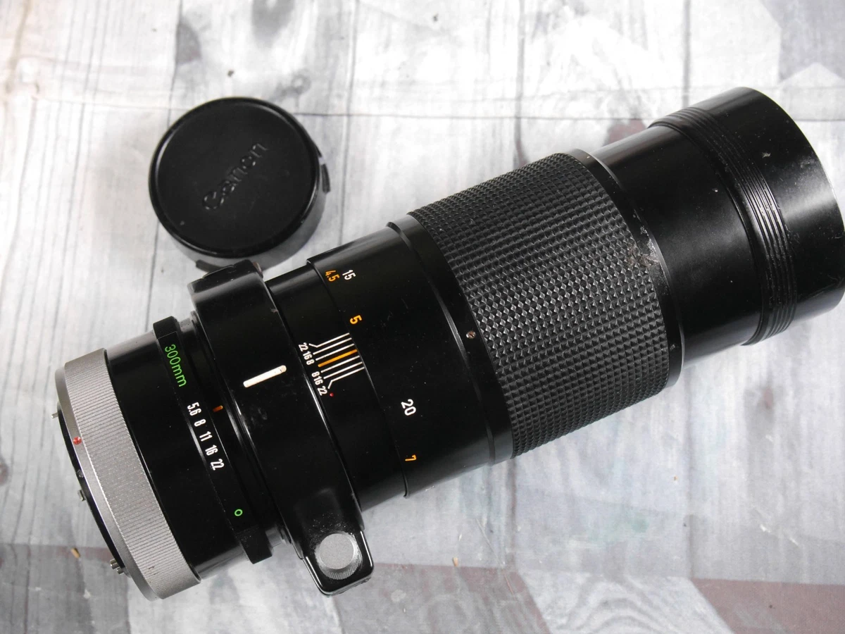 Canon FD f/5.6 Camera Lenses 300mm Focal for sale - eBay