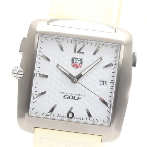 TAG Heuer WAE1112 Professional Sports Golf Watch Tiger Woods Date Quartz Men s