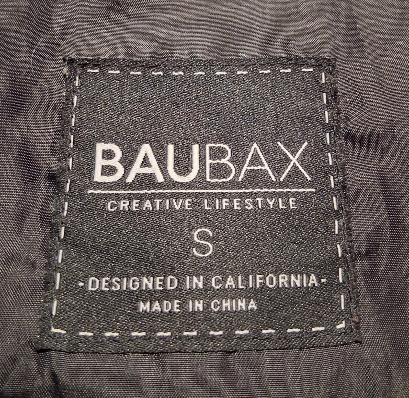 Baubax Travel Bomber Jacket Detachable Hood Utility Softshell Navy Mens Small image 11
