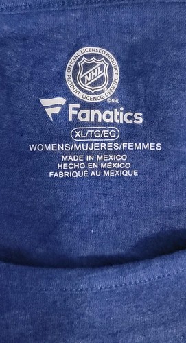 Camiseta sin mangas Fanatics NHL Tampa Bay Lightning Blend azul talla XL - Imagen 5 de 9