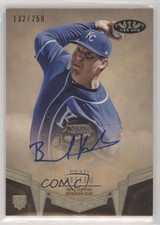 2019 Topps Tier One Break Out 132/250 Brad Keller #BA-BKE Rookie Auto RC e6p