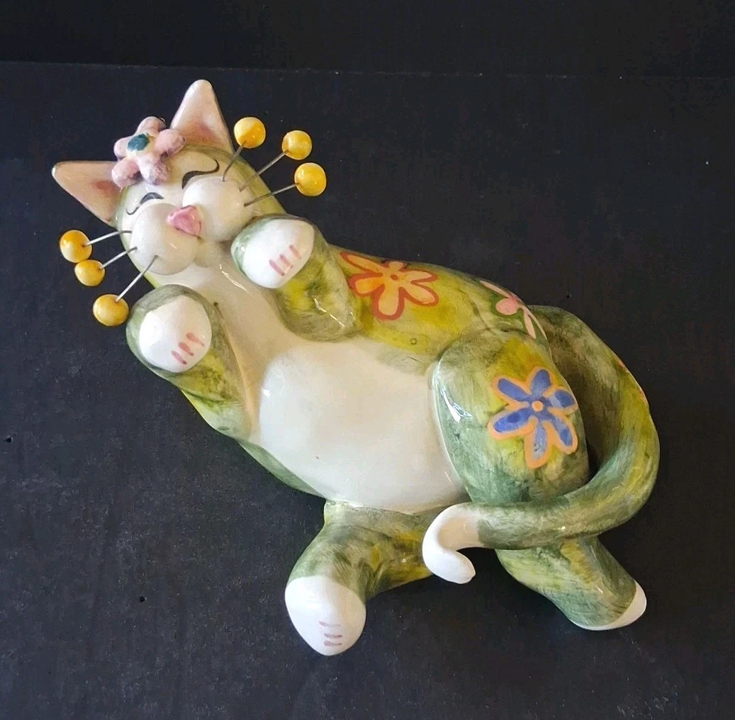 WhimsiClay Collectible Cat Figurines | eBay