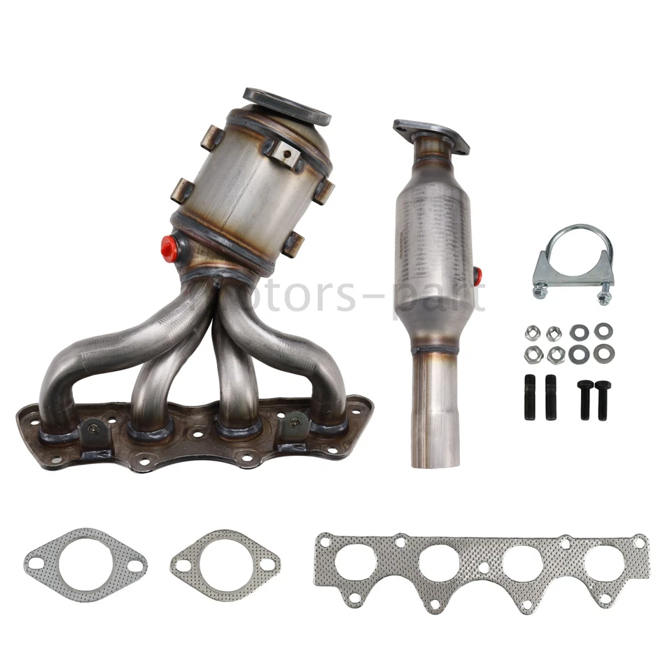 Both Manifold and Rear Catalytic Converter For 2012-2019 Kia Soul 1.6L EPA OBDII - Imagem 2 de 4