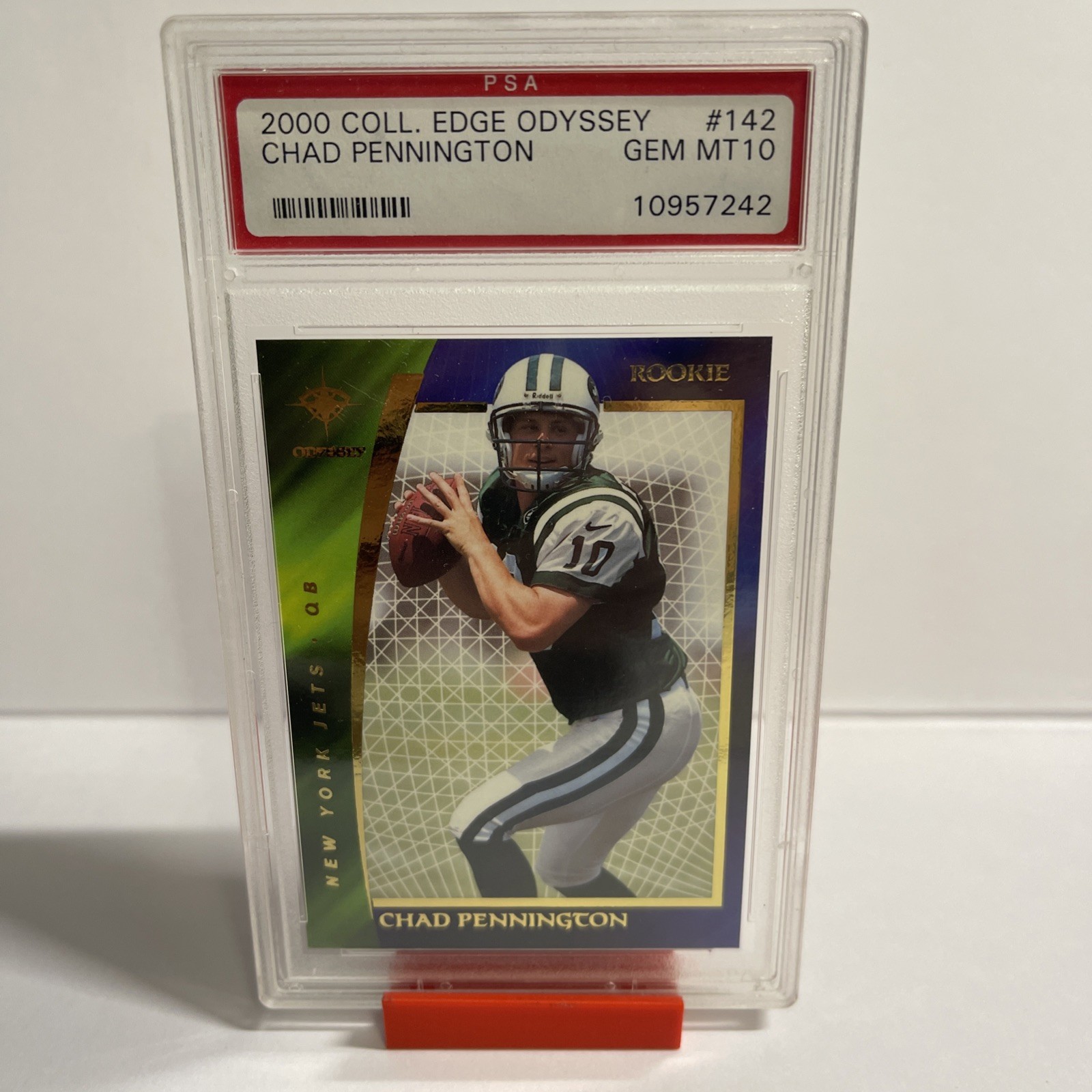 Chad Pennington Collector's Edge Odyssey #142 Base