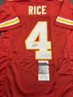 Rashee Rice Autographed Signed XL Custom Chiefs Jersey-JSA Witnessed — photo 5