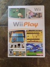 Wii Play Nintendo Wii Video Game CIB Complete w/ Manual 