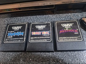 Colecovision Console Bundle With Games ALL TESTED AND WORKING 