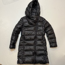 Nike Women s Down puffer Hooded Parka Jacket, Black, S