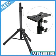 Height 62-120cm Adjustable Black PA Speaker Stand Compact Lightweight Triangle