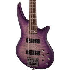 Jackson JS Series 5-String Spectra Bass JS3QV - Laurel Fingerboard, Purple Phaze