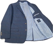 Brooks Brothers Blazer Mens 46R Regent Fit Plaid Subalpino Italy Fabric Jacket