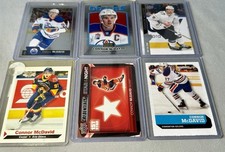 Connor McDavid Hockey Cards x6 Lot Edmonton Oilers