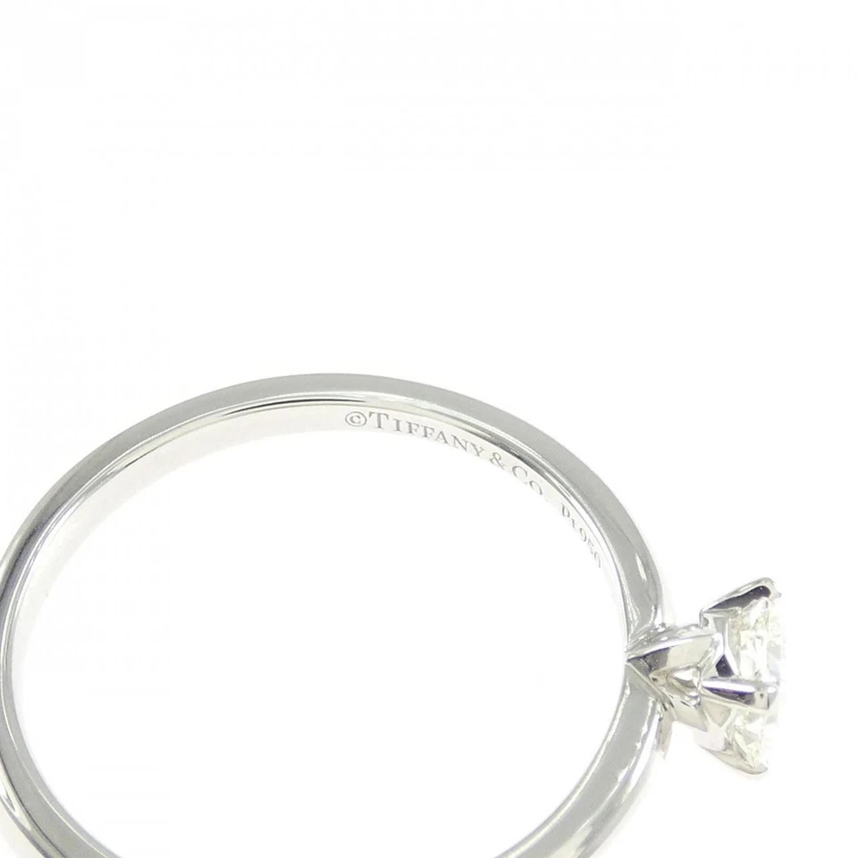 Auténtico anillo Tiffany Tiffany verdadero 0,24 quilates I vs1 3ext #260-007-198-7651 Foto 4 de 4