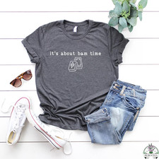 Its About Bam Time T Shirt Funny Mahjong Lover Graphic Tee Gift