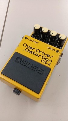 Boss OS-2 OverDrive/Distortion Pedal Dual Circuits Color Blend Classic Rock  