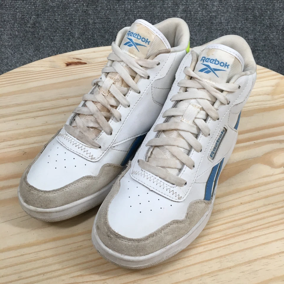 Zapatillas altas Reebok para mujer 7 Club C GX1985 blancas multicolores con cordones Foto 3 de 4