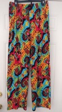 SCOOBY DOO PAJAMA LOUNGE PANTS SIZE L POLY/SPANDEX UNISEX EXCELLENT