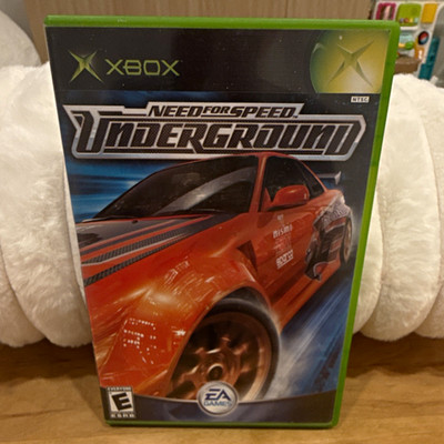 EA GAMES Need for Speed: Underground Microsoft Xbox Racing Game 2003 w/ Manual