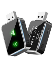 Carplay Wireless Adapter, 2 in1 Carplay & Android Auto 2025 Upgraded Wireless...