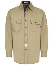 FR Shirts for Men Flame Resistant Light Weight NFPA2112 Fire Retardant Weldin...