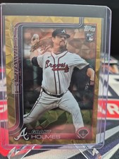 2025 Topps Series 2 - Grant Holmes #414 Gold Diamante Foil 11/50 (RC)