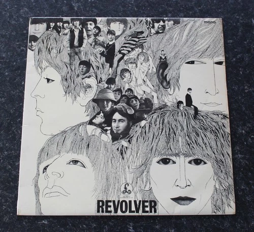 THE BEATLES REVOLVER MONO 1ST UK VINYL LP 1966 PMC 7009 Y/B