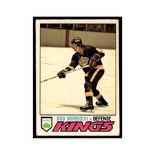 Bob Murdoch 1977 O-Pee-Chee #371 Los Angeles Kings Hockey Card EX