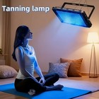 45W 144pcs Blue Light Lamp 460nm UV Face Tanning Lamp Solarium Tanning Skin