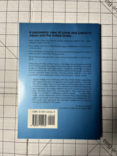 Crime and Justice in Two Societies : Japan and the United States 1991, TPB - Picture 3 of 6