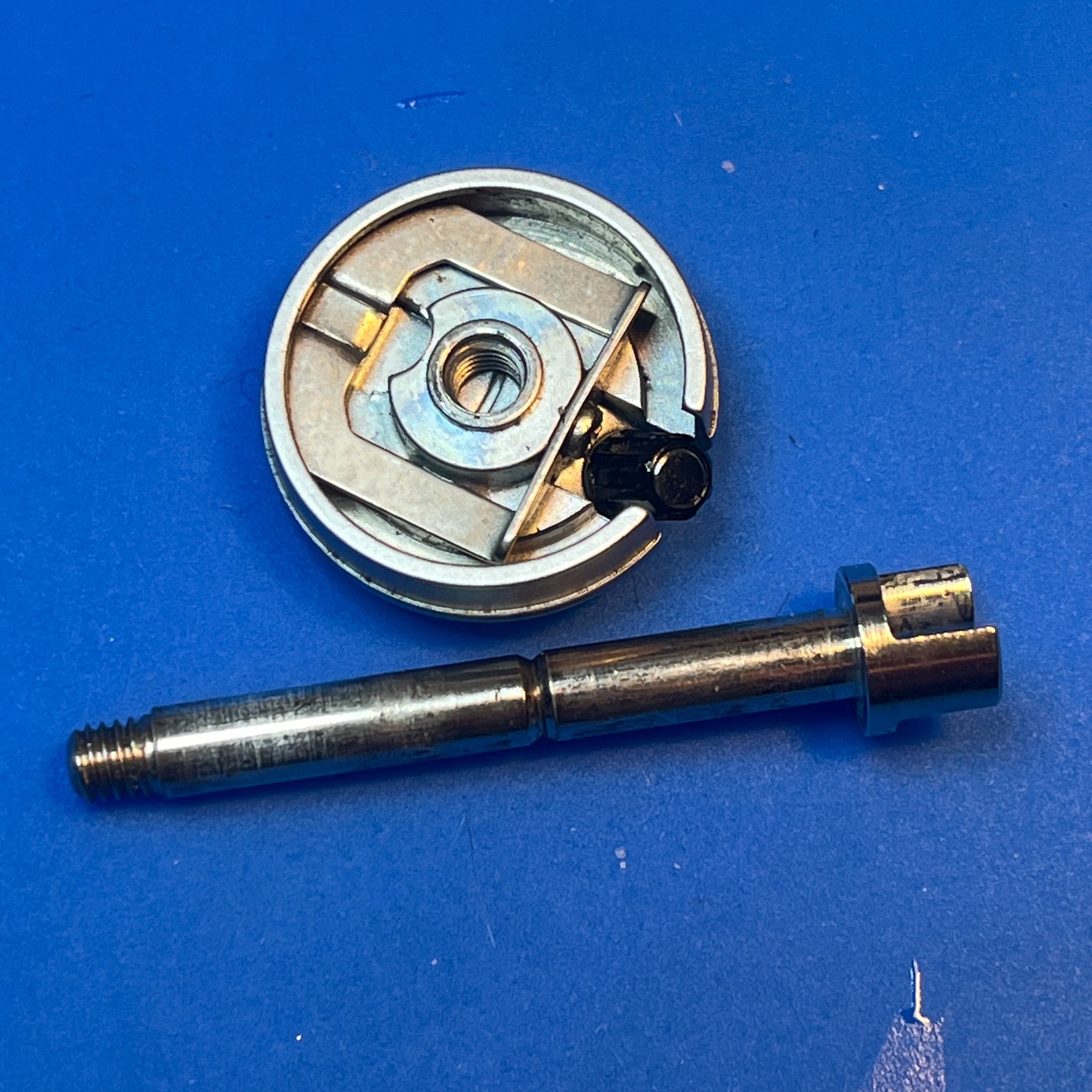 Minolta XE-5  Rewind Knob & Shaft (Original Part) Fits XE-7 XE-1