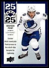 2018-19 Upper Deck 25 Under Brayden Point Tampa Bay Lightning #U25-18